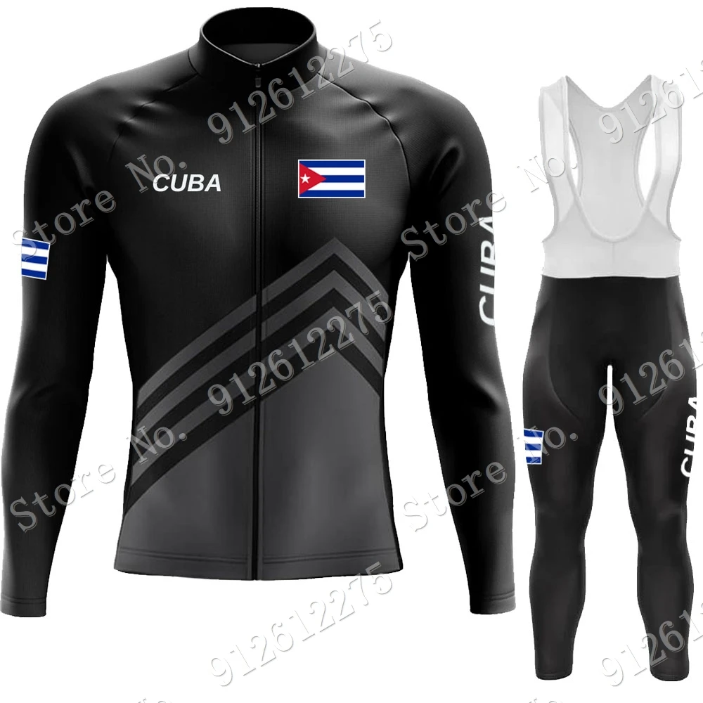 Cycling Gear Winter - Куба комплект велосипедного трикотажа, костюм для