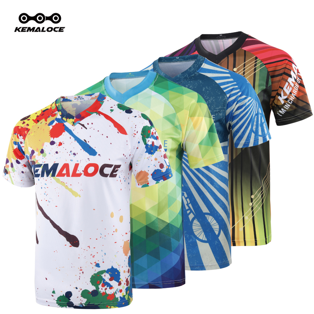 Cycling Gear Winter - Зеленая майка KEMALOCE для горного велосипеда,