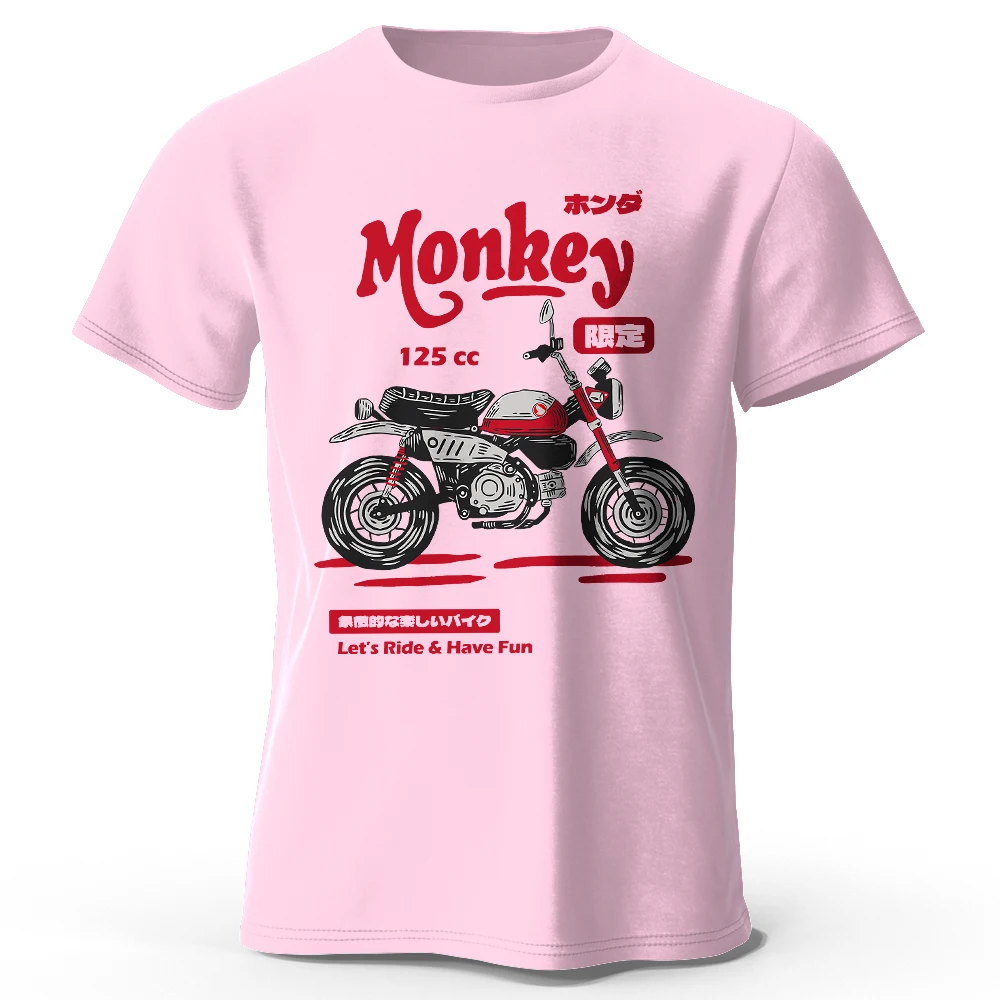 Vintage Cycling Gear - Винтажная футболка с рисунком мотоцикла, 100%