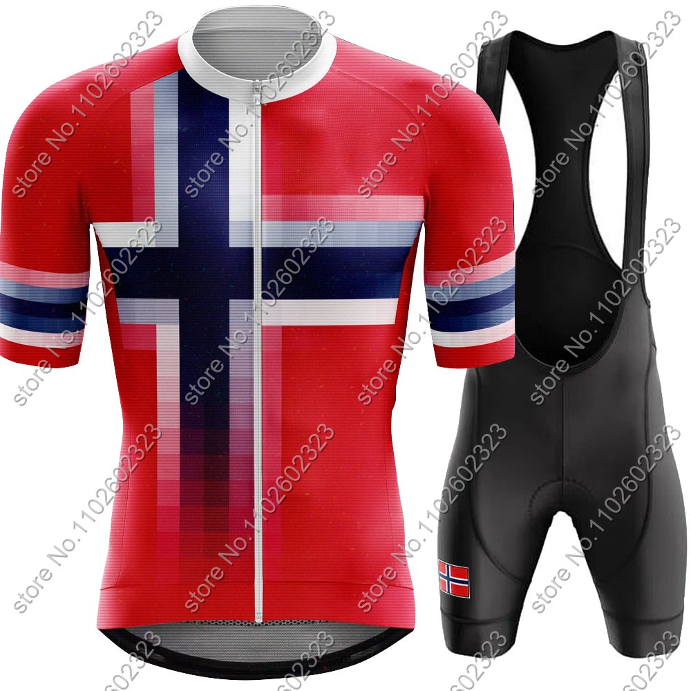 Cycling Protective Gear - 2024 Комплект футболок для велоспорта Норвегии,