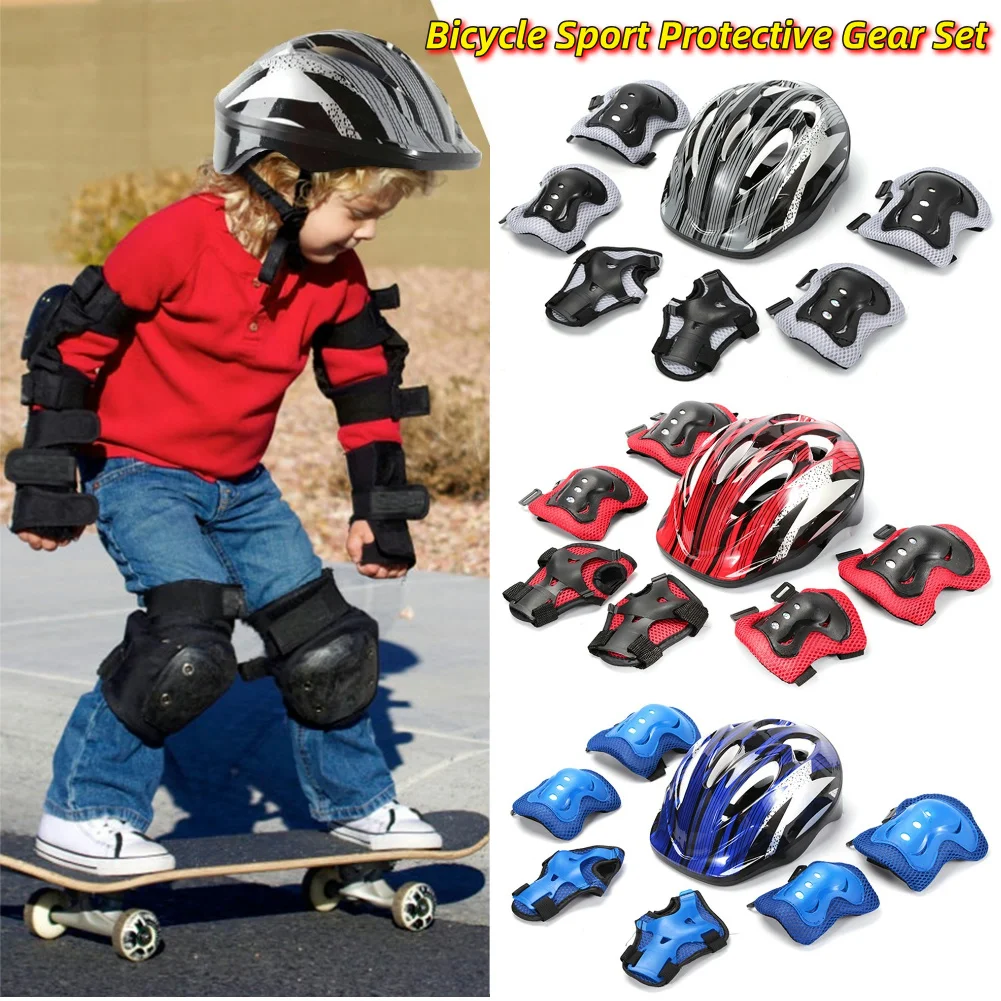 Cycling Protective Gear - Комплект из 7 предметов защитного спортивного