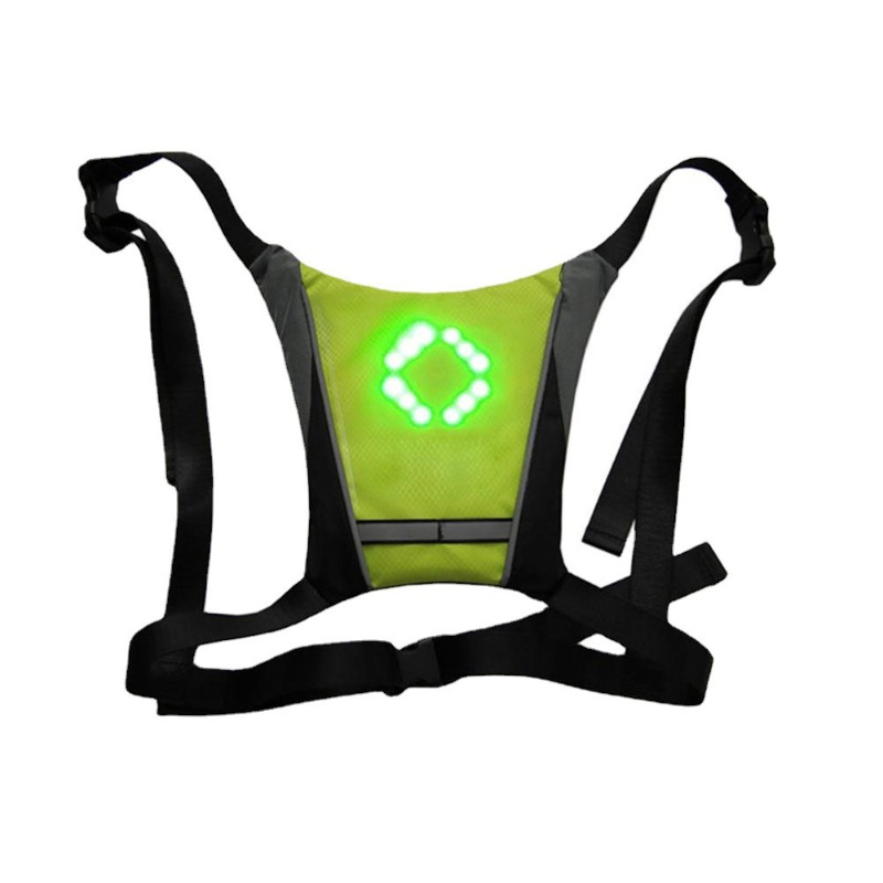 Светодиодный сигнальный жилет  – обзор и цена Cycling Visibility Gear