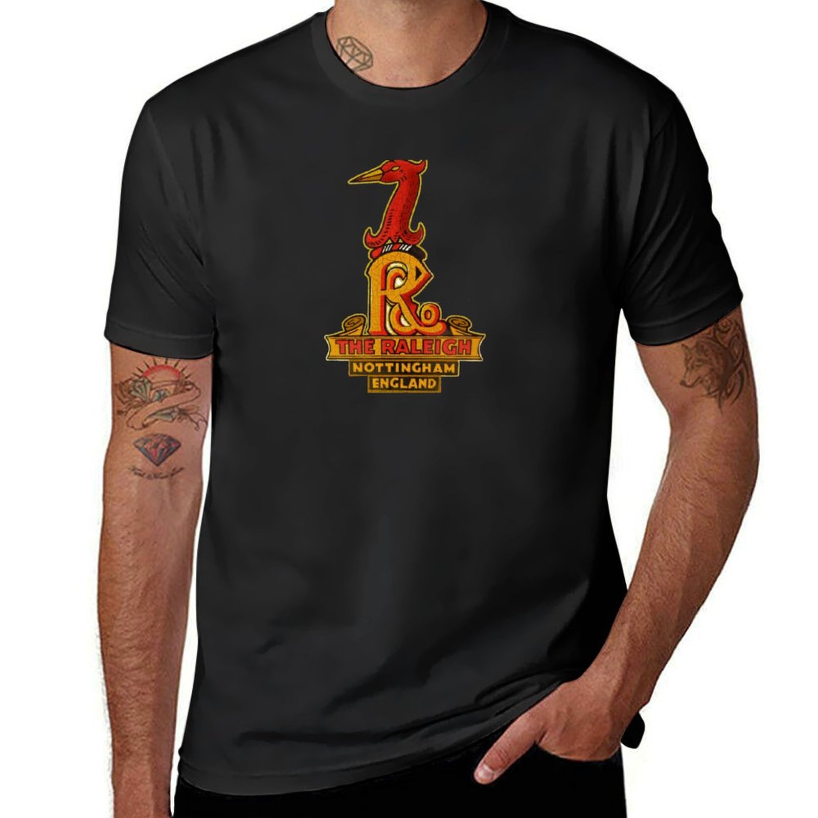 Винтажная Футболка Raleigh для – обзор и цена Vintage Cycling Gear