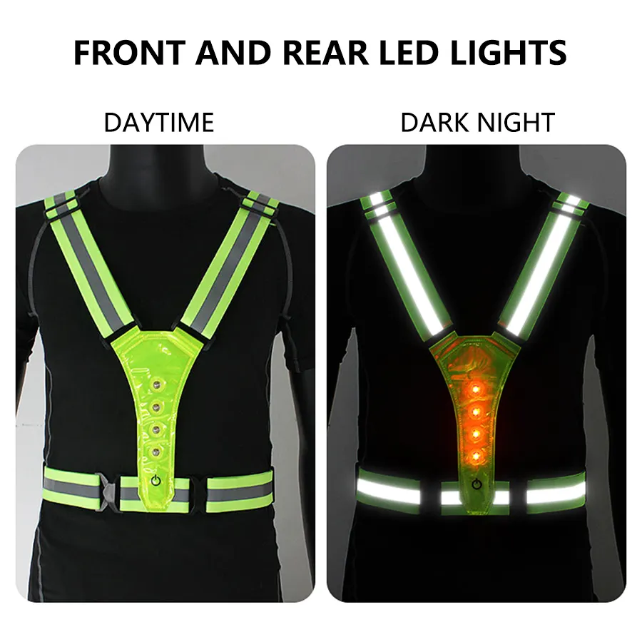 Регулируемый легкий светоотраж – обзор и цена Cycling Visibility Gear