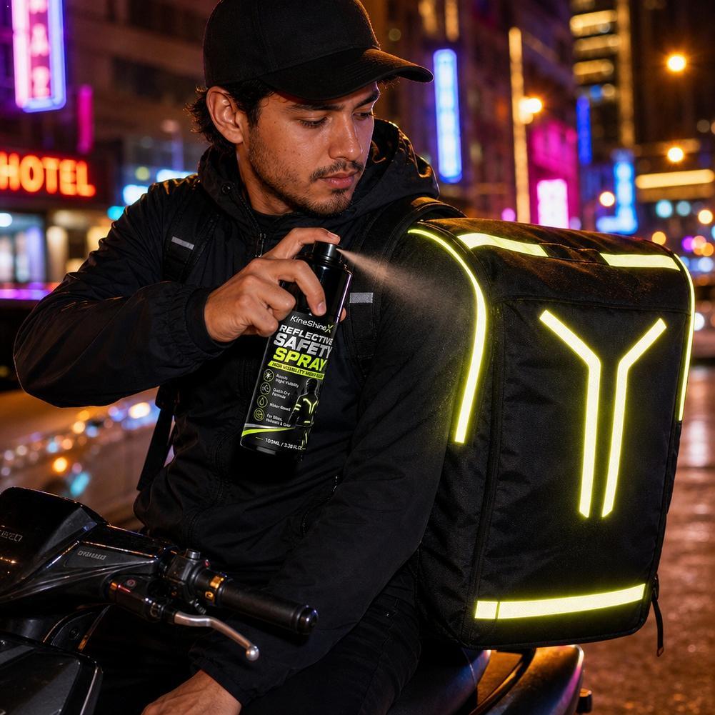 Светоотражающий спрей для безо – обзор и цена Cycling Visibility Gear