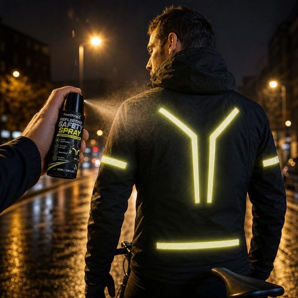Светоотражающий спрей для безо – обзор и цена Cycling Visibility Gear