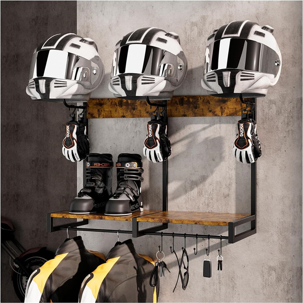 Держатель для мотоциклетного ш – обзор и цена Cycling Gear Wall Organizer