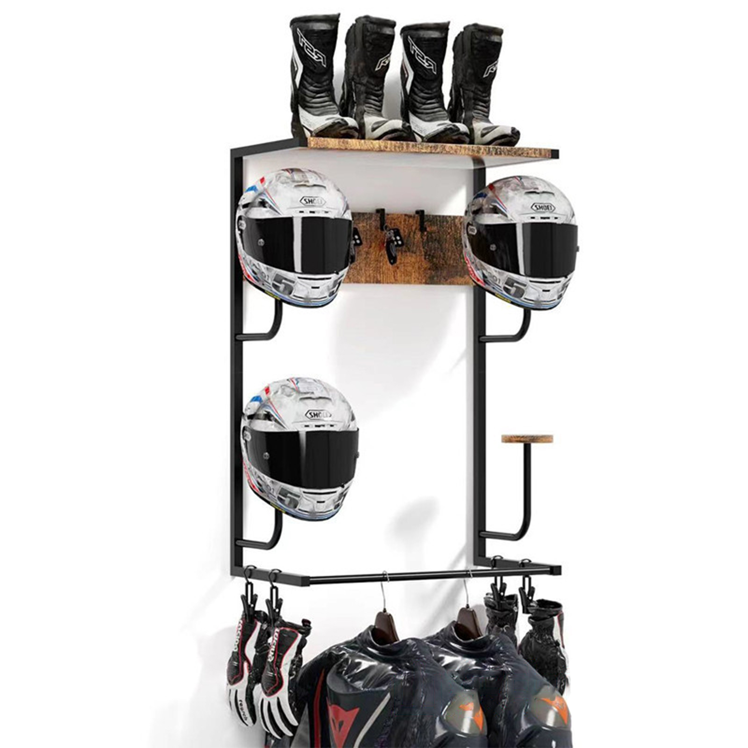 Держатель для мотоциклетного ш – обзор и цена Cycling Gear Wall Organizer