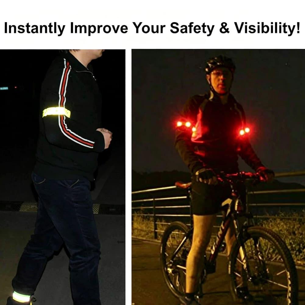 Светодиодная светоотражающая п – обзор и цена Cycling Visibility Gear