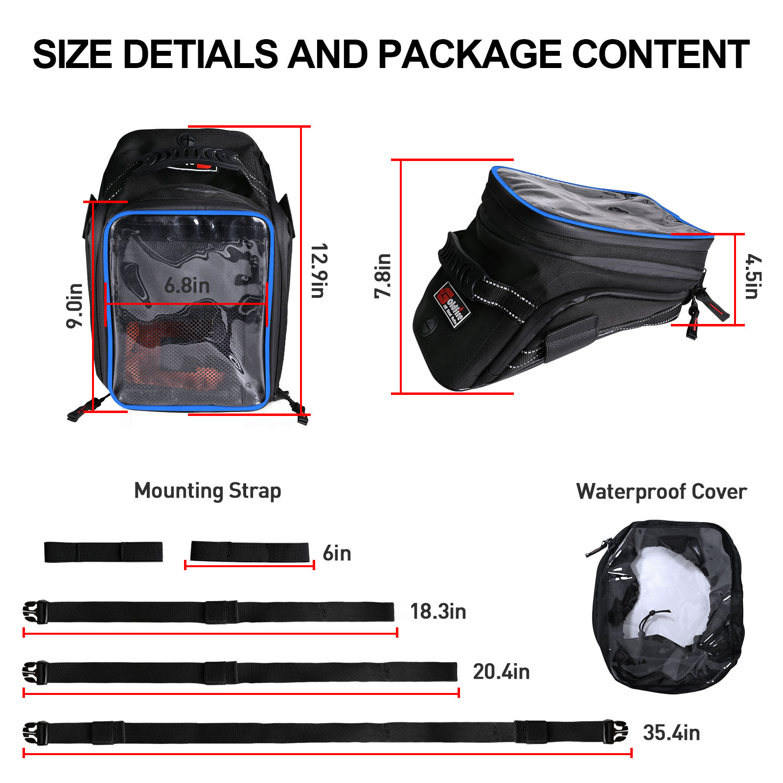 Вместительные расширяющиеся мо – обзор и цена Cycling Gear Bag